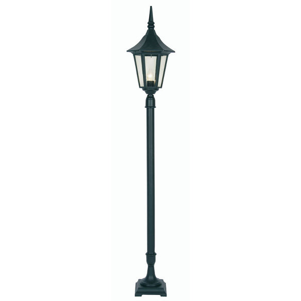 Oaks Cardinal Black Finish Outdoor Mini Lamp Post 191 MINI POST BK by Oaks Outdoor Lighting