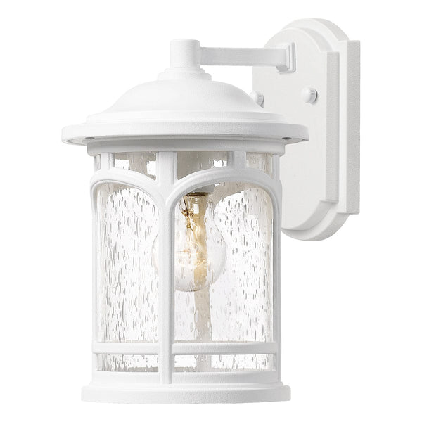 Quoizel Marblehead 1 Lt Small White Outdoor Wall Lantern