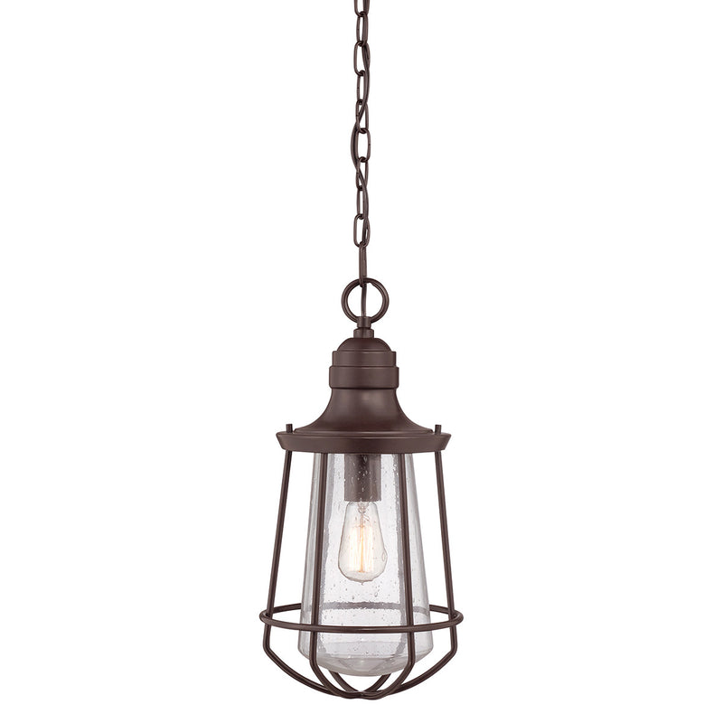 Elstead Marine Western Bronze Finish Large Outdoor Pendant Lantern