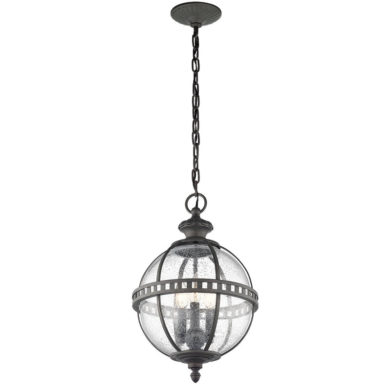 Kichler Halleron Outdoor 3 Light Pendant by Elstead Outdoor Lighting