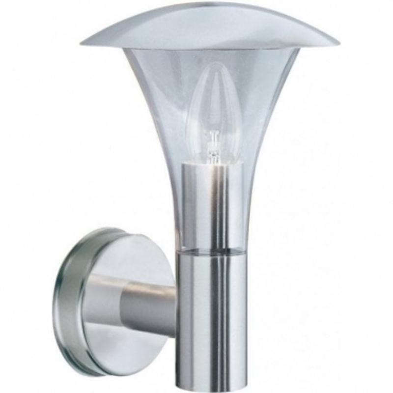 Searchlight Strand Stainless Steel Outdoor Wall Light by Searchlight Outdoor Lighting