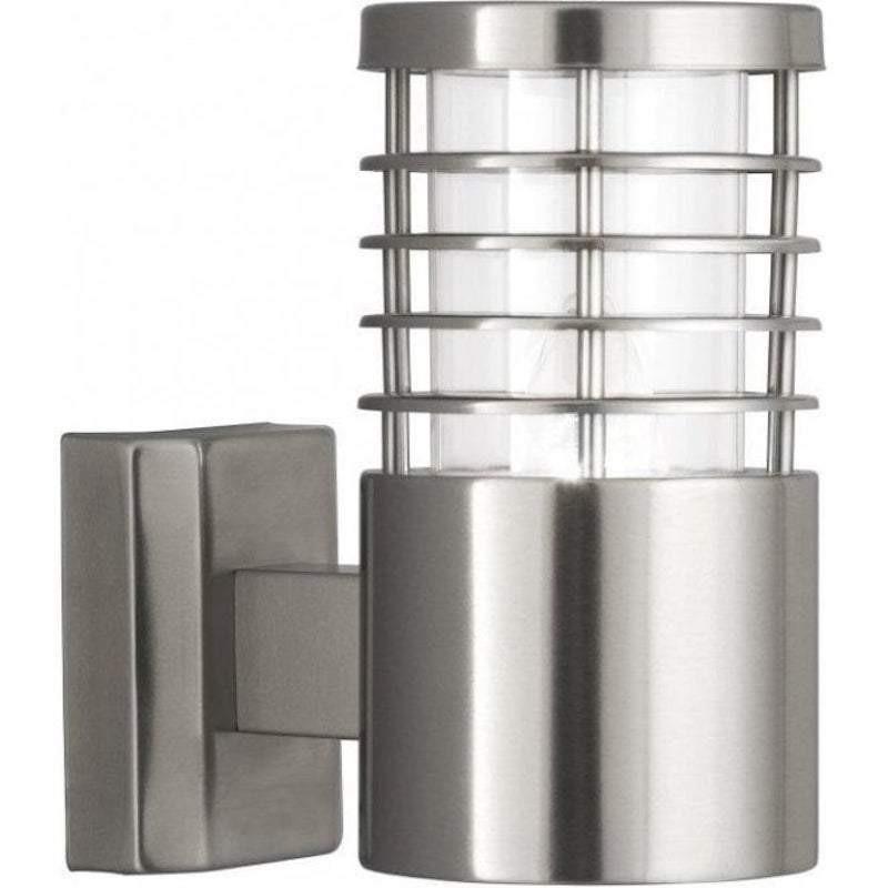 Searchlight Louvre Stainless Steel Outdoor Wall Light by Searchlight Outdoor Lighting