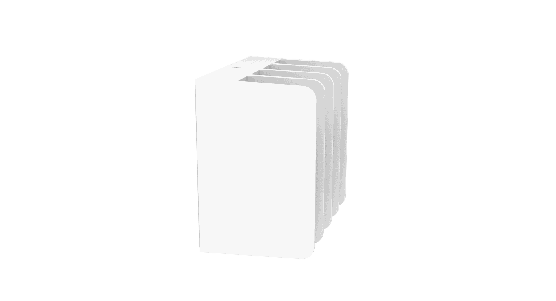 Lutec Gridy LED Outdoor Wall Light In Matt White